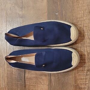 Kate Spade Lisa Sneakers Espadrilles Navy Sz 8.5